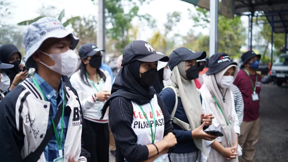 Juru Kampanye Jakarta sedang mengikuti Akademi Bijak Sampah (AKABIS)