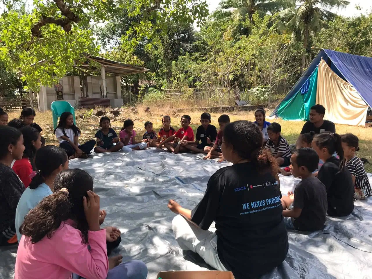 Ketika Bumi Berguncang, Anak-Anak Belajar Bertahan: Cerita dari Nagekeo