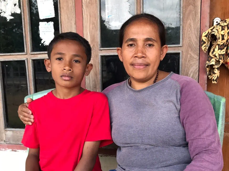 2026-08-20 ER NTT PSS for Children in Nagekeo Yohan and her mother